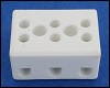 Terminal Block, 3 Wire, 30A, Ceramic HiTemp