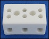 Terminal Block, 3 Wire, 40A, Ceramic HiTemp