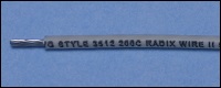 Wire, 14 AWG, Duraflex, Nickel Plated, 550�C, 600V, White
